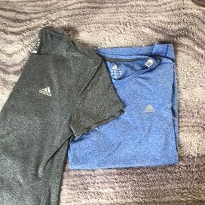 2 dry fit adidas women’s shirts